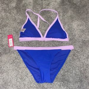 NWT Purple and blue bikini set